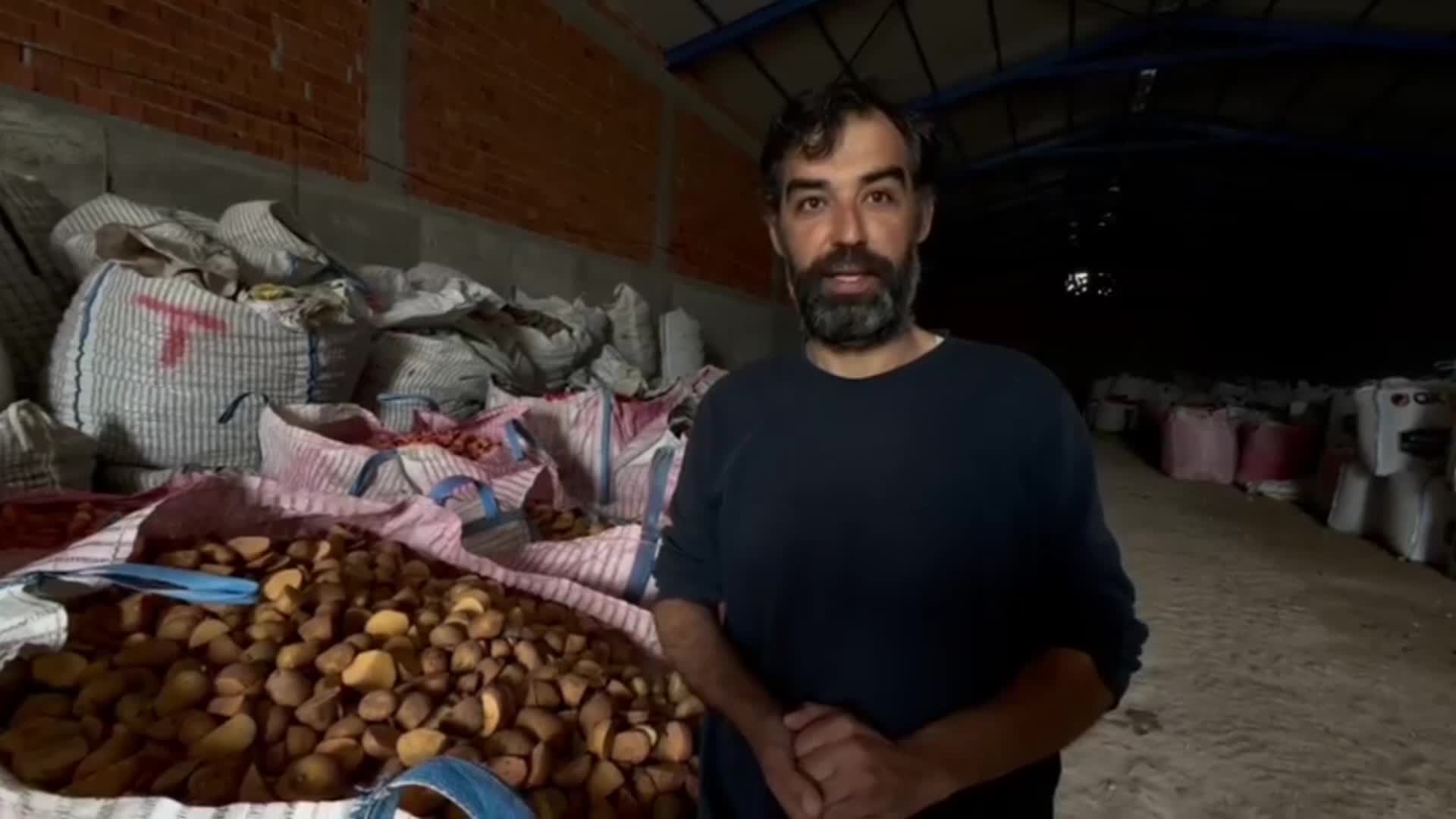 Afyonkarahisarlı patates üreticisi: “Bankalar borçtan dolayı malzemelerimize el koydu”