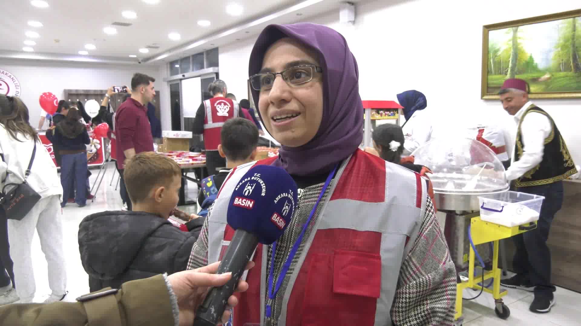 Ankara Büyükşehir Belediyesi, 23 Nisan etkinlikleriyle çocukların sevincine ortak oluyor